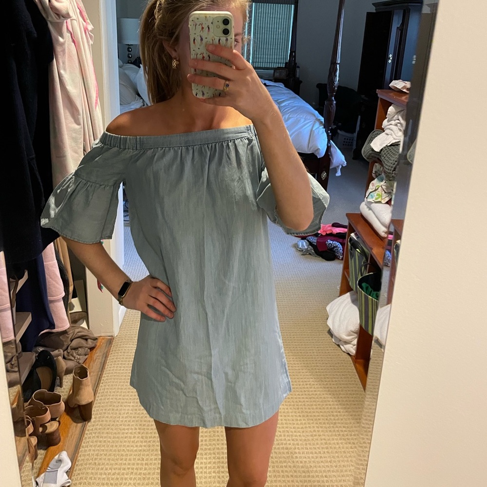 Madewell Chambray Dress